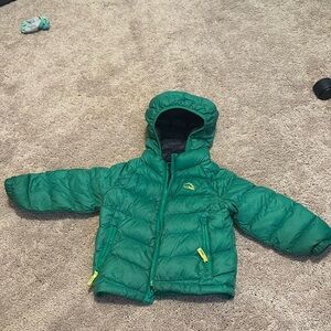 Green ll bean 2T winter jacket